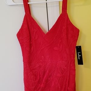 Lulus Red Lace Dress